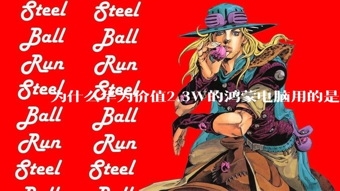 为什么华为价值2.3W的鸿蒙电脑用的是美国西数的SN740固态硬盘？