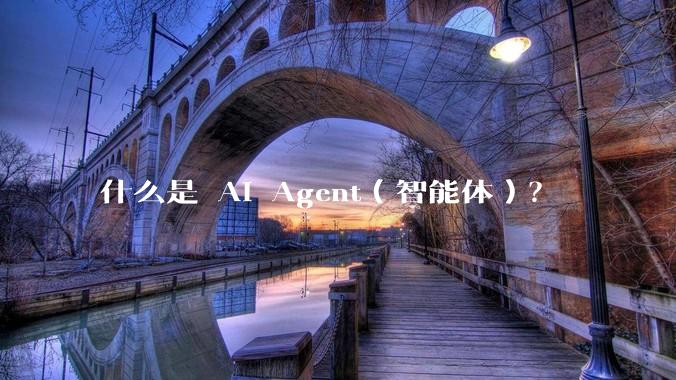 什么是 AI Agent（智能体）？