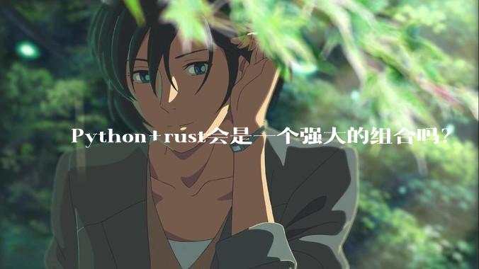 Python+rust会是一个强大的组合吗？